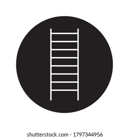 ladder icon. Simple illustration from furniture collection. vector illustration on white background