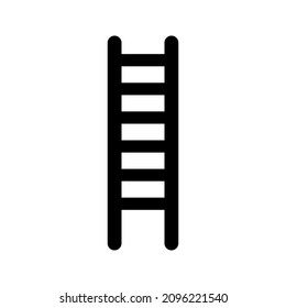 ladder icon. Simple illustration from furniture collection.  color editable