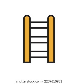 Ladder Icon Simple Vector Illustration