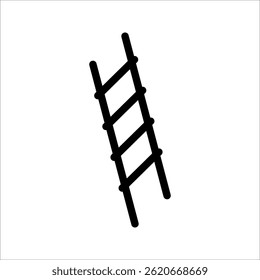 Icono de escalera símbolo de Vector simple	