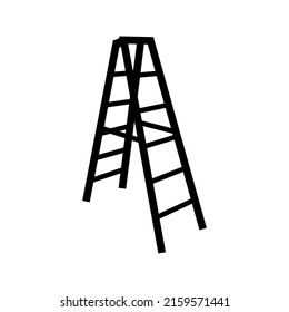 ladder icon. stairs symbol. vector illustration