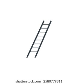 Ladder icon symbol vector illustration isolated on white background