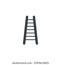 Ladder icon symbol vector illustration isolated on white background
