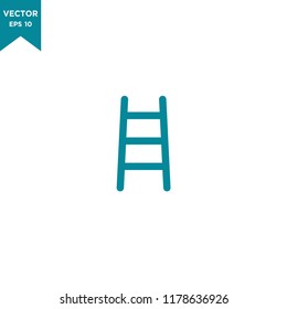 ladder icon in trendy flat style