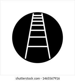 Ladder Icon, Ladder Vector Art Illustration