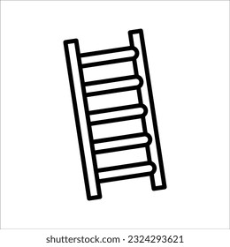 icono de escalera de diseño de elemento de diseño de vector plantilla, en fondo blanco, eps 10.