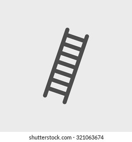 Ladder icon - Vector. Flat design style eps 10