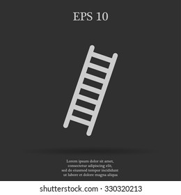 Ladder icon - Vector. Flat design style eps 10