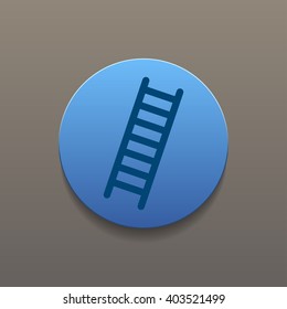 Ladder icon - Vector. Flat design style eps 10