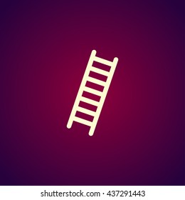 Ladder icon - Vector. Flat design style eps 10