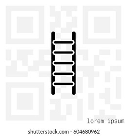ladder icon. vector illustration