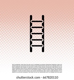 ladder icon. vector illustration