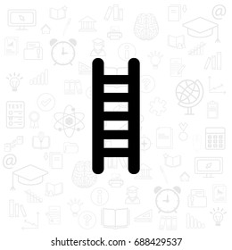 ladder icon. vector illustration