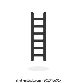 Ladder Icon Vector illustration Black