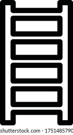 ladder icon vector illustration flat