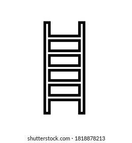 icono de la escalera vectorial. Eps. 10.