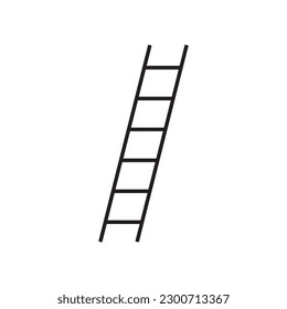 ladder icon vector illustration logo design