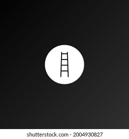 Ladder Icon. Vector Illustration for mobile concept and web design.