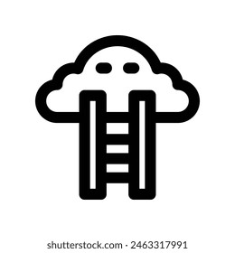 Vector de la línea de Sitio web, móvil, presentación y diseño de logotipo.