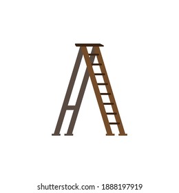 Ladder Icon Vector Logo Template Illustration Design. Vector EPS 10.