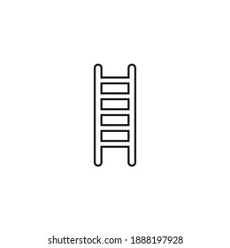 Ladder Icon Vector Logo Template Illustration Design. Vector EPS 10.