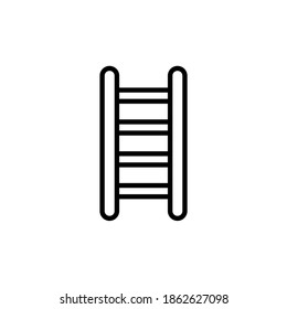 Leitersymbol in Vektorgrafik. Logotyp