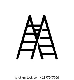 ladder icon vector template