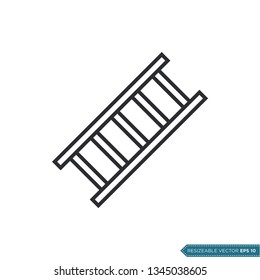 Ladder Icon Vector Template