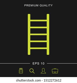 Ladder icon for web and mobile