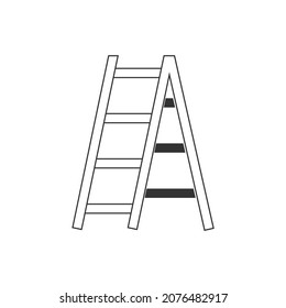 Ladder  icons symbol vector elements for infographic web