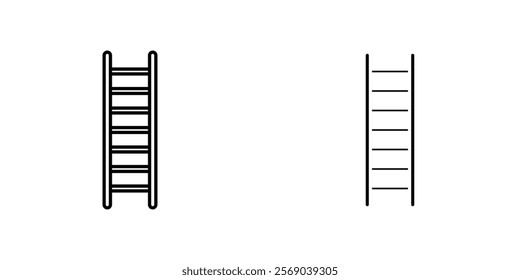 Ladder icons vector graphic pack