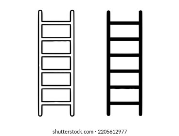 Ladder, isolated on white background