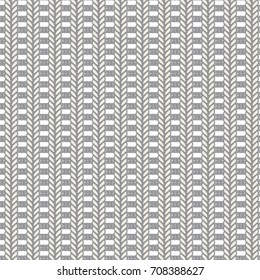 Ladder Knit Stitch Seamless Vector Pattern