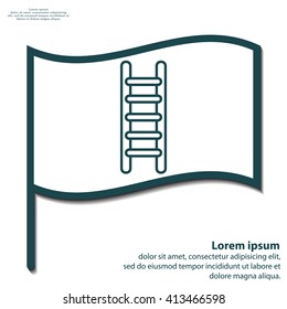 ladder line icon