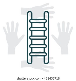 ladder line icon