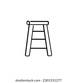 Ladder Line Style Icon Design