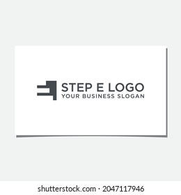 LADDER LOGO DESIGN WITH INSIAL E
