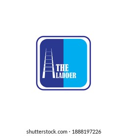 Ladder logo vector design,illustration template