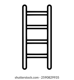 Ladder to Progress Icon, Career Growth and Professional Development Symbol