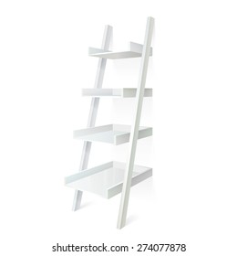 Ladder  shelves