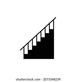 Ladder up sign. Rise sign