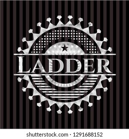 Ladder silver shiny badge