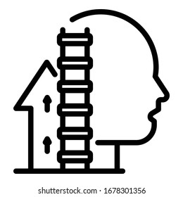Icono de habilidad. Icono de vector de habilidades para diseño web aislado en fondo blanco
