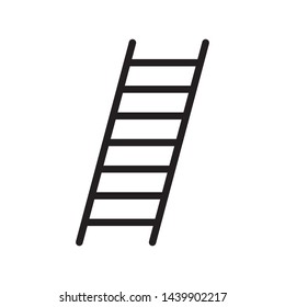 Ladder, stair icon in trendy flat style design. Vector graphic illustration. Suitable for website design, logo, app, and ui. EPS 10.