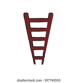 Ladder or staircase symbol icon vector illustration graphic design