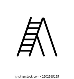 Ladder step icon vector illustration