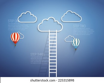 Ladder to the succes