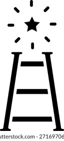 Ladder to Success Vector Icon