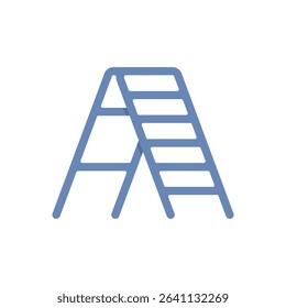 ladder tool icon vector illustration