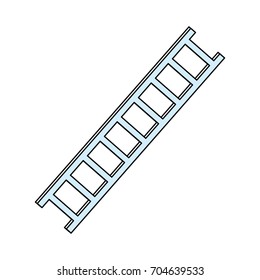 Ladder tool isolated
